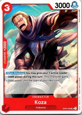 Koza OP04-006 UC Kingdoms of Intrigue NM English