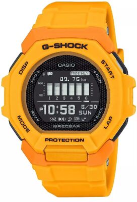 Men's Casio G-Shock Yellow Bluetooth Digital Watch GBD300-9