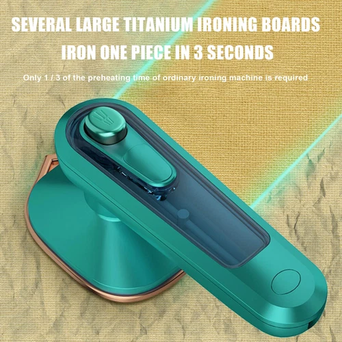 Ironing Steam Iron Garment Steamer Handheld Portable Mini Home Travel Clothes - Picture 13 of 22