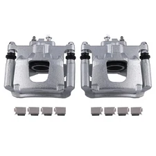 Rear Disc Brake Calipers w/Bracket for 2008-17 Dodge Nitro Jeep Liberty Wrangler