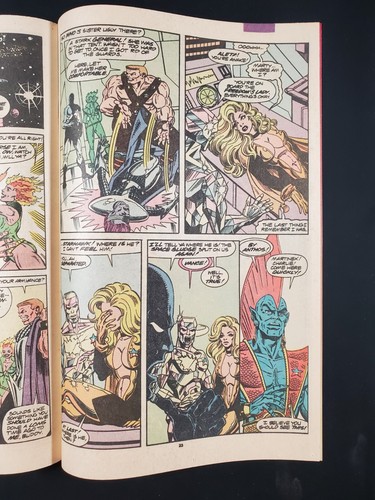 Guardians of the Galaxy #3 Direct Edition Marvel Comics 1990 - Picture 13 of 13