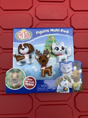 Elf on the Shelf Elf Pets Figures Multi Pack St. Bernard Arctic Fox Reindeer NEW