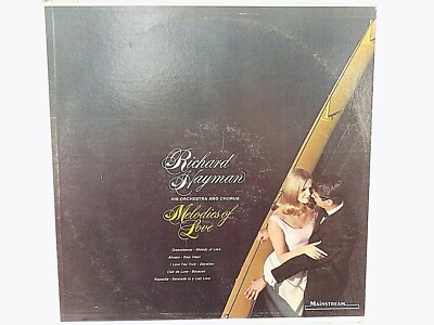 RICHARD HAYMAN MELODIES OF LOVE Vinyl Album MAINSTREAM T-91092 EX+ / VG+