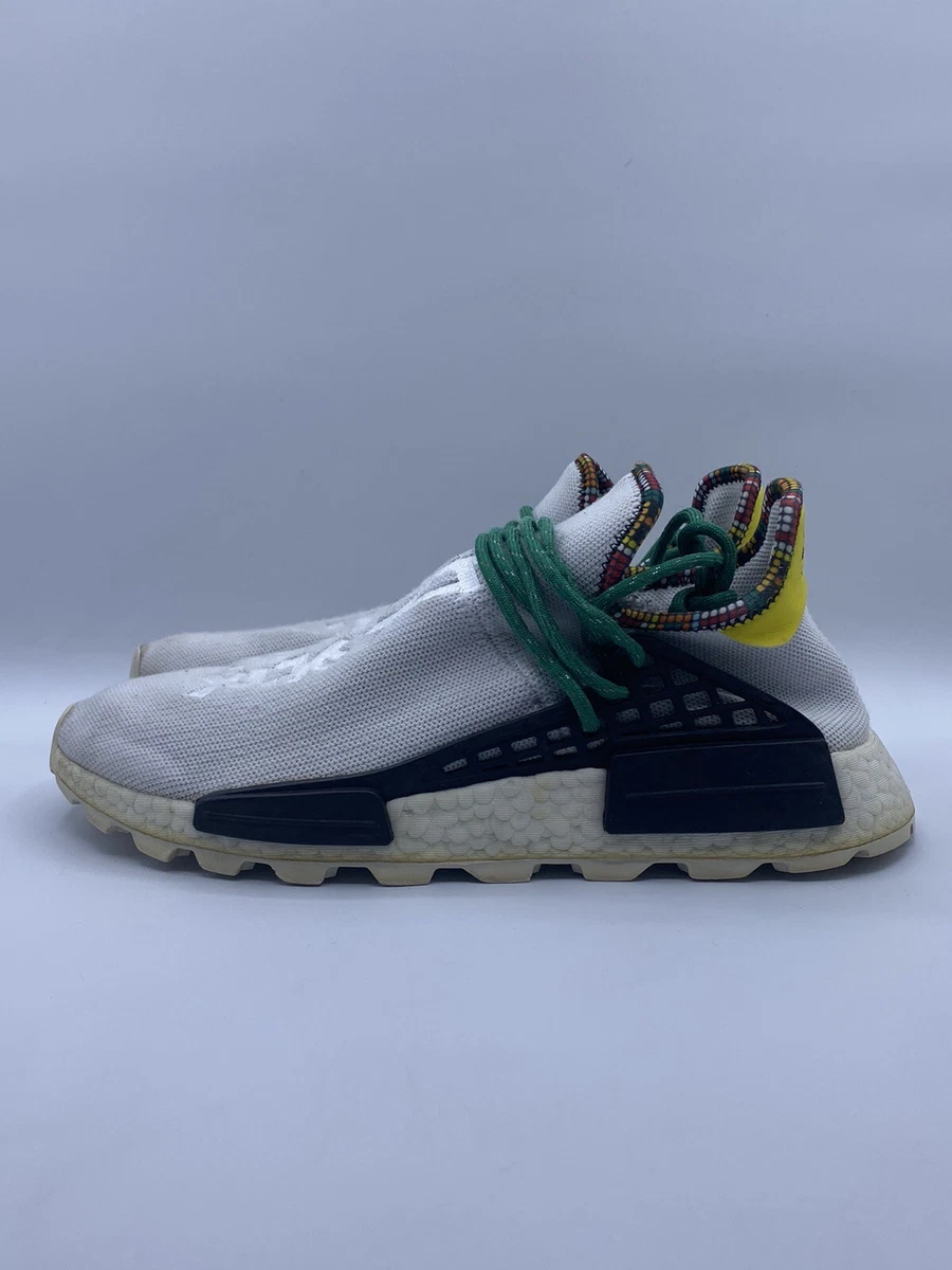 Adidas Men s NMD Human Race x Pharrell Originals Size 9 Cream EE7583