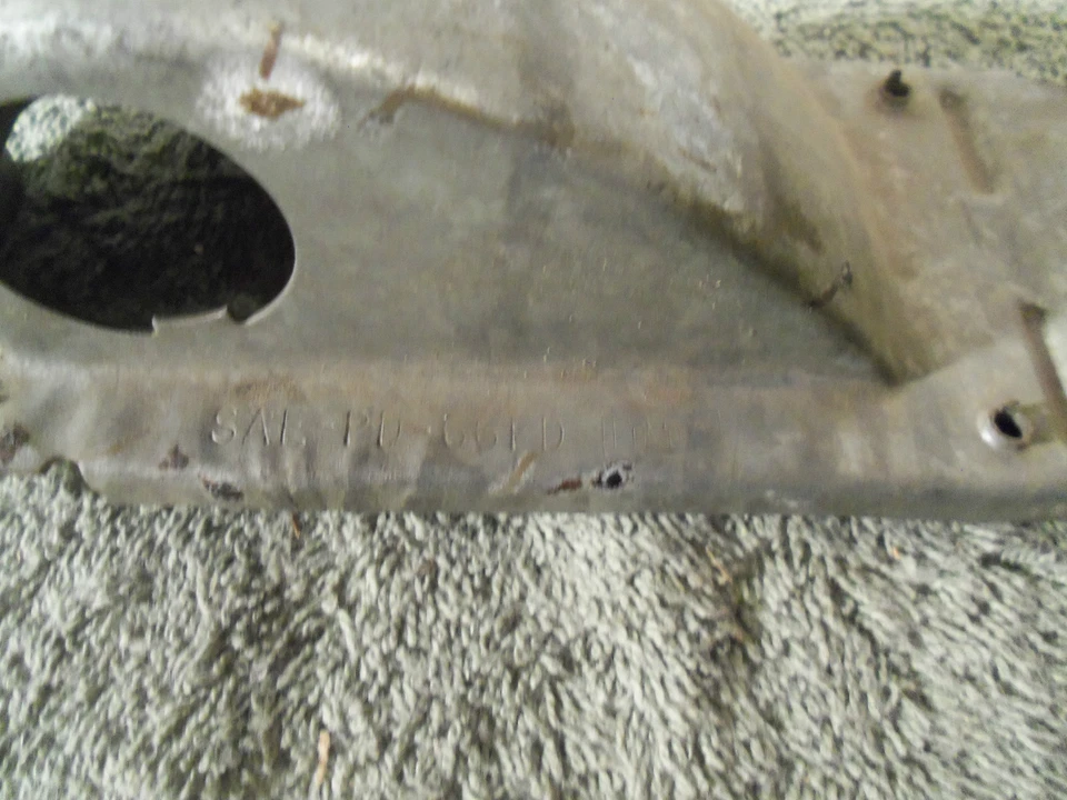 NOS 1966 FORD GALAXIE 500 7 LITROS CARCAÇA DA LÂMPADA DE ESTACIONAMENTO R.H. C6AZ-13206-A - Imagem 3 de 3