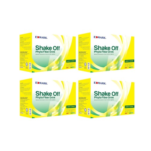 4 Edmark Shake Off Phyto Fiber Zitrone Gewichtsverlust Verstopfung Antialterung