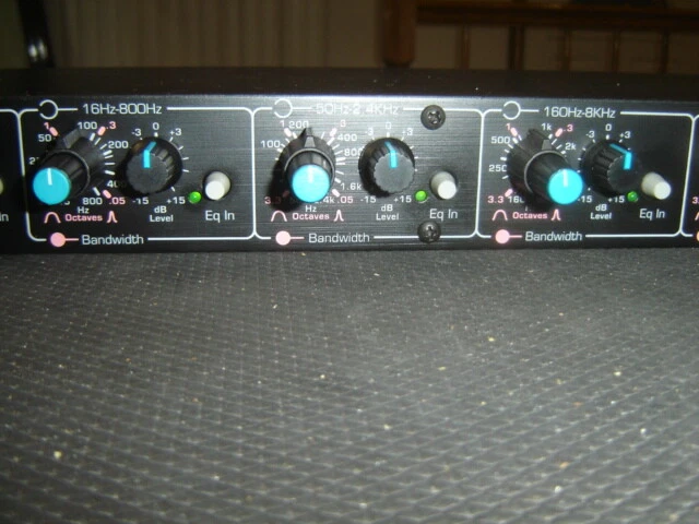 Ashly PQ16, 6 Band Parametric Equalizer, Eq, Vintage Rack - Image 3 of 4