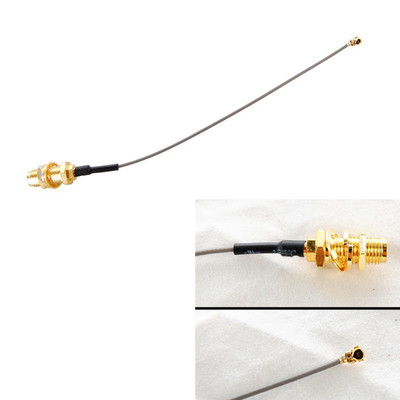 HQRP IPEX (UFL) Zu SMA Weiblich Adapter Pigtail Kabel Für Wifi Drahtlose Antenne