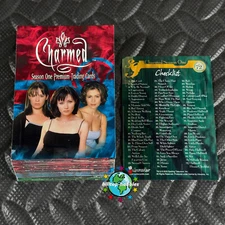 CHARMED SEASON ONE 1st 1 COMPLETE 72-TRADING CARD SET 2000 INKWORKS
