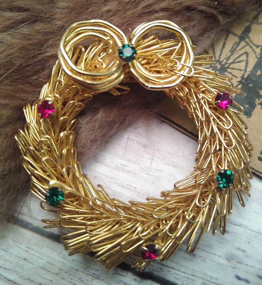 Festive Multicolor Unsigned EISENBERG Rhinestone … - image 2
