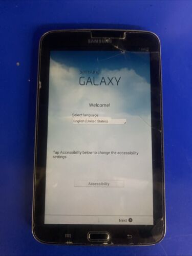 Samsung Galaxy Tab 3 SM-T210R 7" WiFi Android Tablet 8GB, Clean
