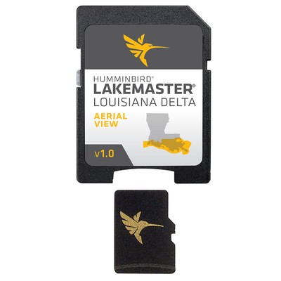 Humminbird LakeMaster Aerial Satellite View - Louisiana Delta 600050-1 UPC 08...
