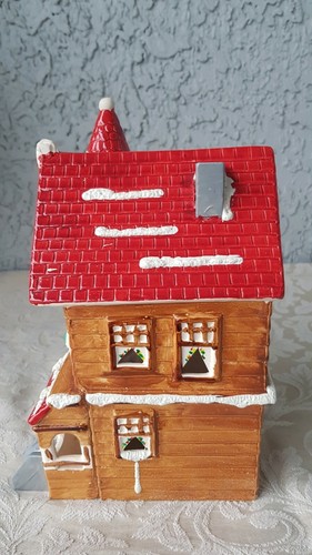 Dept 56 Snow House Village Victorian 5 Vintage 1982 No box/Light. Pristine Cond. - Picture 10 of 12