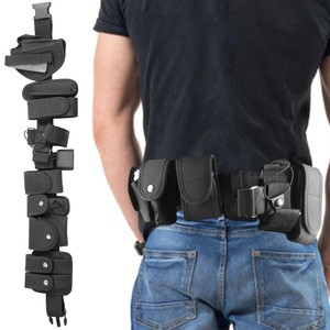Police-Security-Guard-Modular-Enforcement-Equipment-Duty-Tactical-Belt-600-Nylon