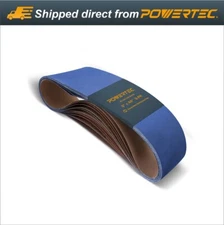 6x48" Zirconia Sanding Belt Grit Assortment 3each of 36/100/120 Grit 9PK 464801Z