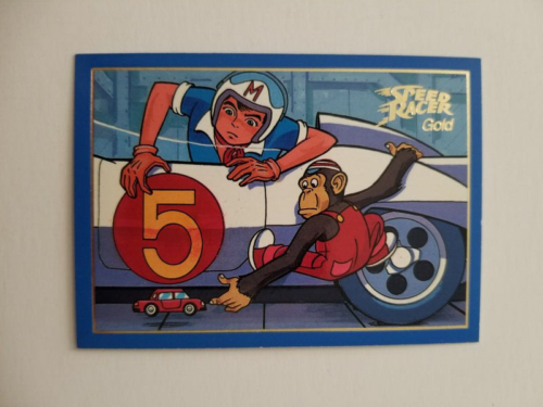 1993 SPEED RACER GOLD FOIL PARALLEL #24 "THE CAR DESTROYER" - Picture 1 of 2