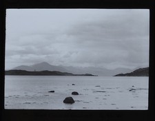 Glass Magic Lantern Slide Photo Scotland Skye From Balmacarra GW Wilson