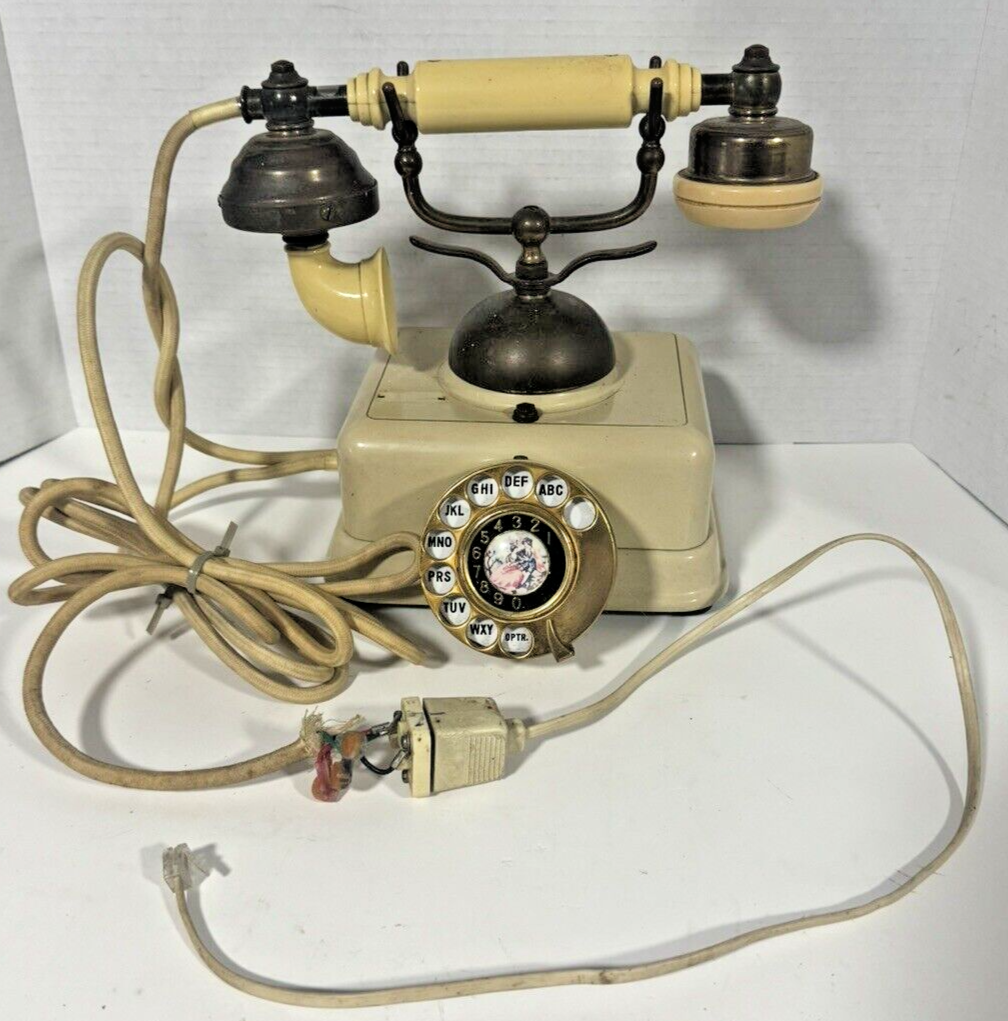 Vintage Telephone Rotary 1960s Model JN-4 WORKING 56: Receiver