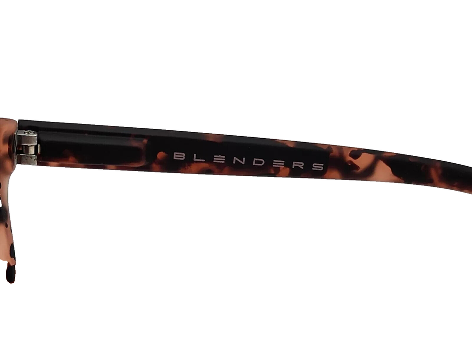 Blenders HEART RUSH Sunglasses, Matte Tortoise Peach Polarized