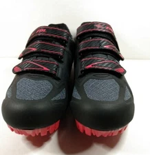 ZOL Predator MTB Mountain Bike & Indoor Cycling Shoes Red Black EUR 38 US 6