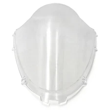 HongK Clear Ninja ZX14R ZZR1400 Double Bubble Windscreen Windshield for Kawasaki