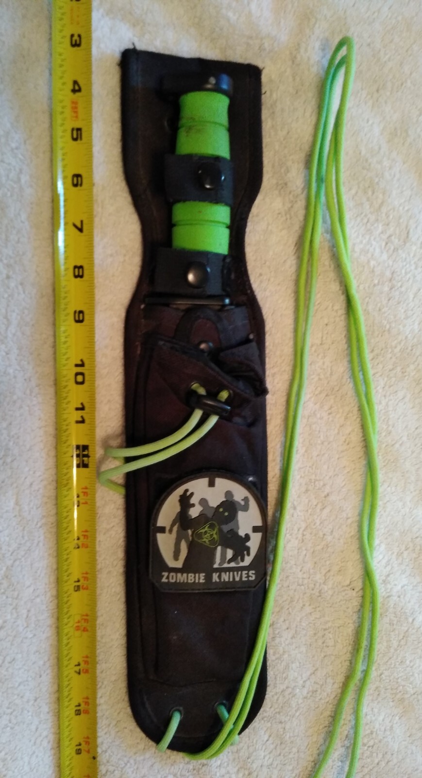 CUTCO KABAR ZOMBIE KNIVES USA Model 5725 Survival Knife With Sheath, 12