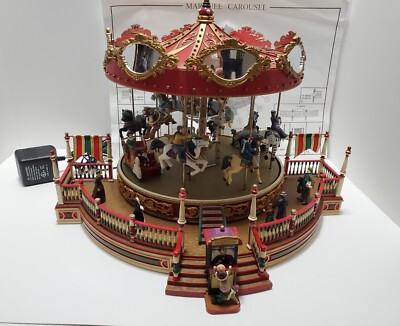 Original Classics by Mr Christmas Marquee Carousel Musical w/ Box