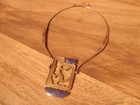 Custom Made Silver copper brass & Lapis Lazuli Necklace *Worldwide*