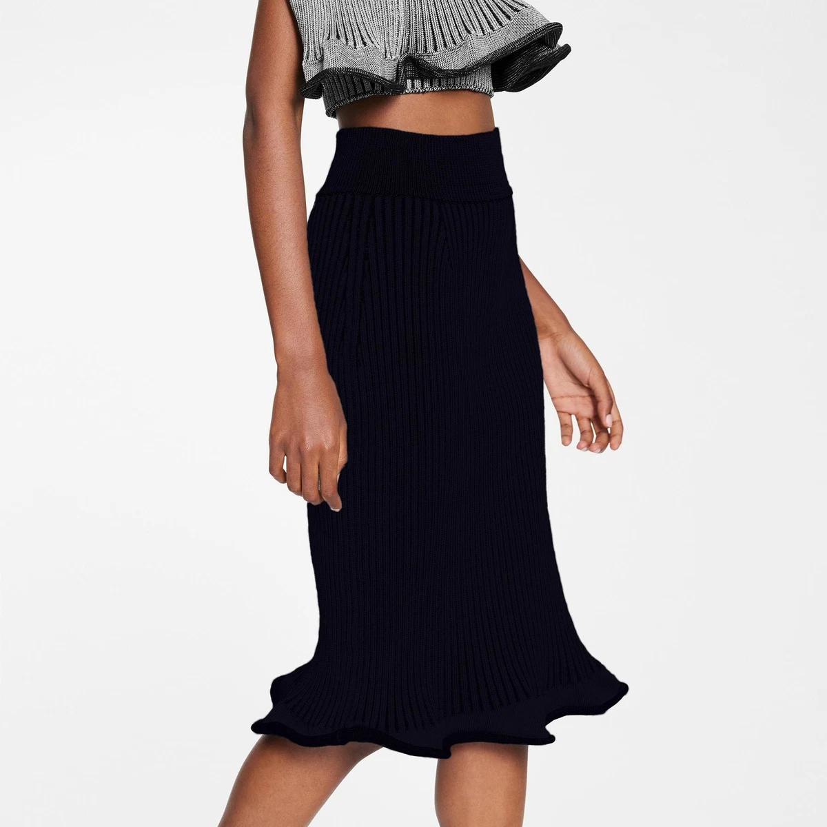 Louis Vuitton Ribbed Knit Crop Top