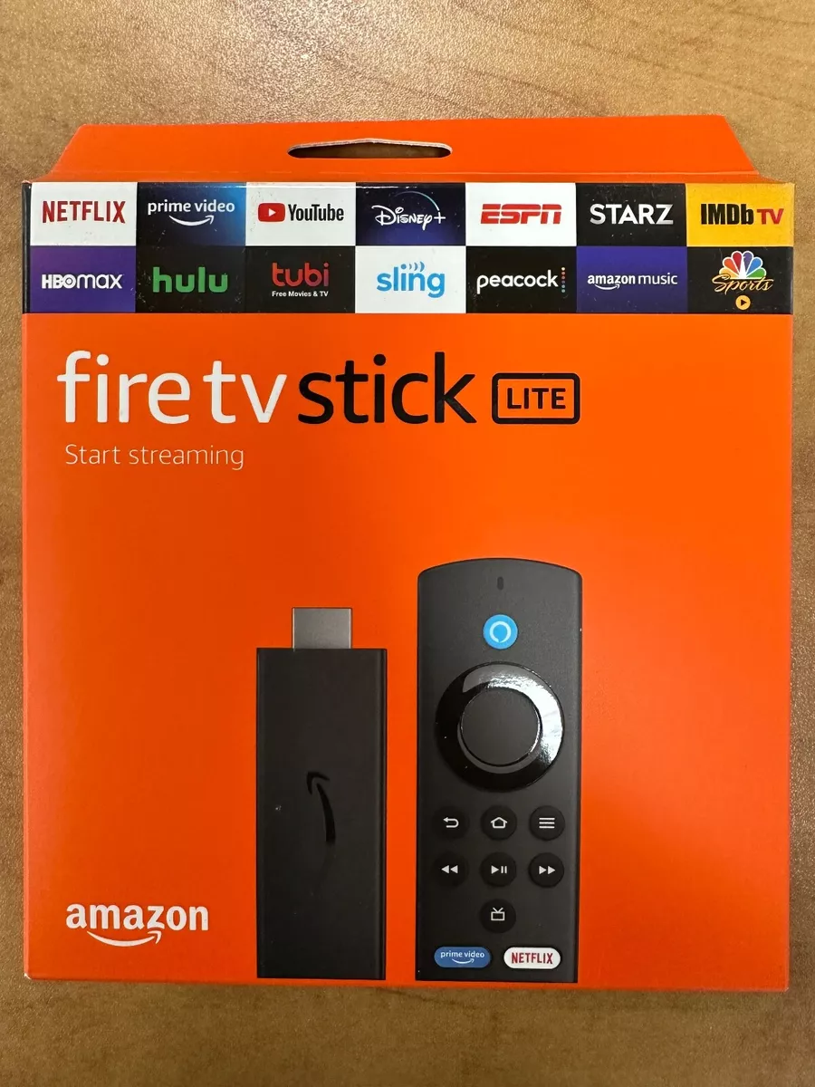 2022 Amazon Fire TV Stick Lite w/ Alexa Voice Remote (2nd Gen) -BRAND NEW SEALED 840080593296 eBay