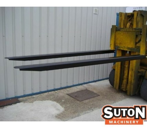 FORKLIFT/TELEHANDLER FORK EXTENSIONS 2430mm x 5" - Picture 1 of 3