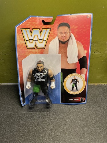 BNIB WWE MATTEL RETRO SERIES 9 SAMOA JOE WRESTLING...