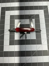 Victorinox Spartan Swiss Army Pocket Knife 91MM Red NAME - 7636