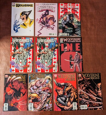 Wolverine Variant Comic Lot (2006 2021) x10 | VF to NM Range | Marvel Comics