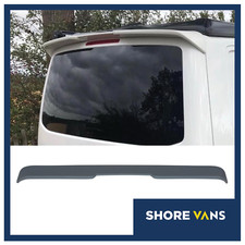 VW T5 T5.1 REAR TAILGATE SPOILER Volkswagen Transporter PU PLASTIC