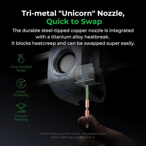 (High-Speed Hyper PLA) Creality K1C Drukarka 3D 600mm / s High Speed Drukarka 3D - Zdjęcie 4 z 24