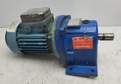 Abb MU63B11-4 MK129054-S Ac Motor w/ Rossi MR-31-40PC1A Gear Reducer 44,7