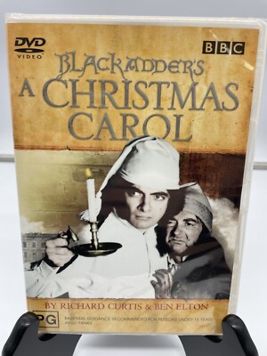 DVD BLACK ADDERS A CHRISTMAS CAROL R4 BRAND NEW & SEALED Blackadder's xmas BBC