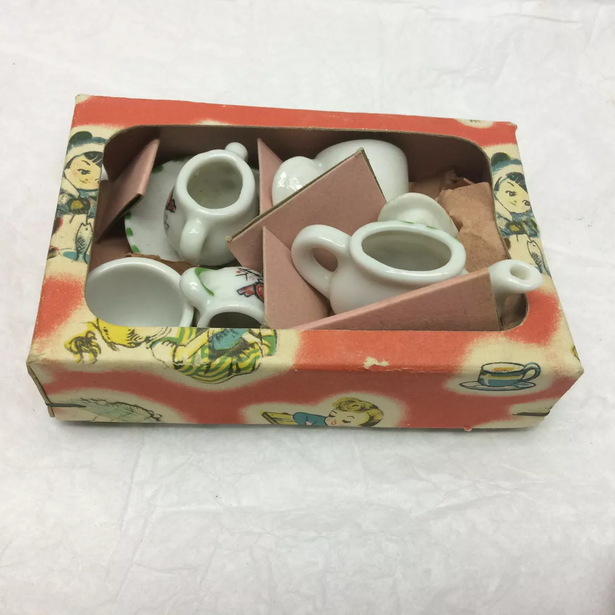 Toy top teapot set