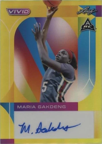 2022-23 Leaf Vivid - Maria Gakdeng #BA-MG1