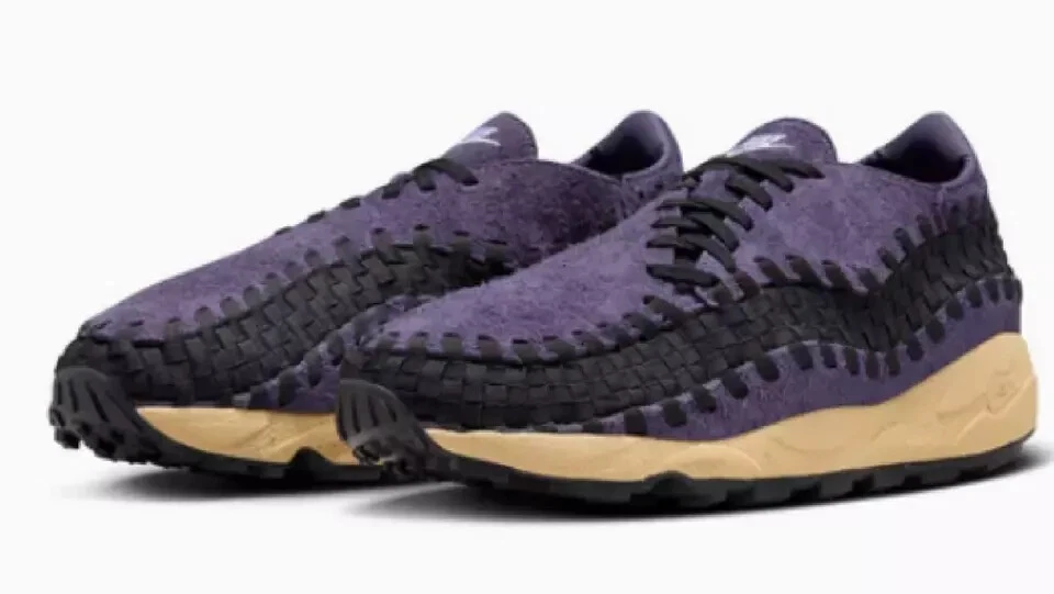 Nike Air Footscape da donna tessuto 'Dark Raisin' viola FZ2615 500