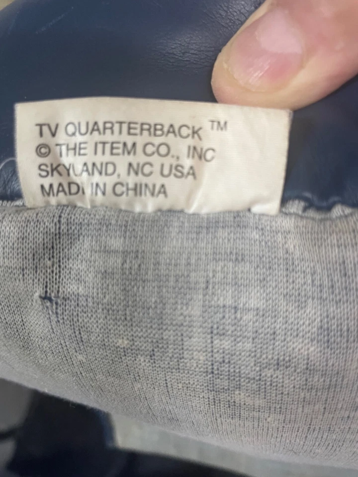 Dallas Cowboys TV Quarterback Azul NFL Fútbol Silla Control Remoto Bolsillo Organizador Foto 3 de 4