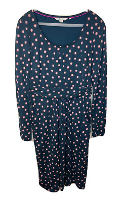 BODEN Size 8L Mabel Jersey Dress Green Pink Style J0034 Modal Pockets | eBay BODEN Size 8L Mabel Jersey Dress Green Pink Style J0034 Modal Pockets | eBay