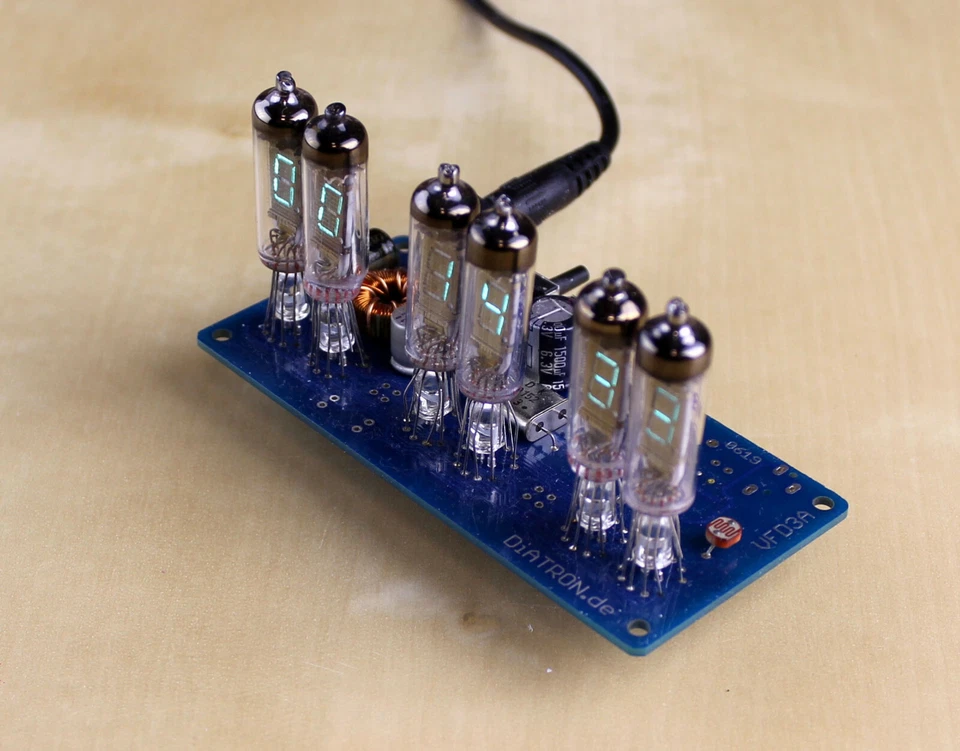 VFD Nixie Uhr Vintage Retro Clock - Bild 2 von 3