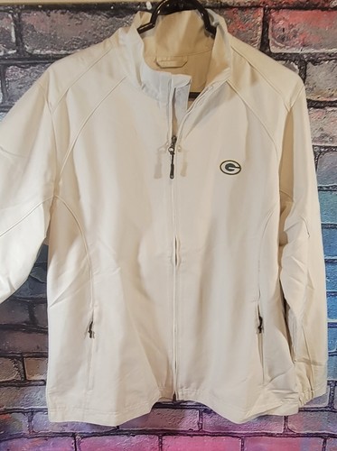 Cutter & Buck Men's XL Green Bay Packers Full Zip WindTec Jacket Embroidered - Picture 2 of 5