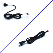 Power Cord Cable Wire 2 3 Prong 5FT for Power Supply with Terminal Connector AWG