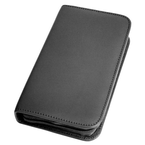 Royce Leather Travel and Grooming Toiletry Kit, Black, One S
