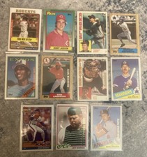 LOT OF (11) 2017 TOPPS BASEBALL REDISCOVER TOPPS STAMPED BUYBACKS GOLD, SILVER