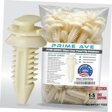 pcs Door Panel Clips Retainers Pro Grade Nylon Push Clips GM 15545202 Rivet 50