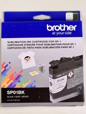 Brother SP01BK Sublimation Ink Cartridge Black for SP-1 – 47ml – Exp 03/2026 New